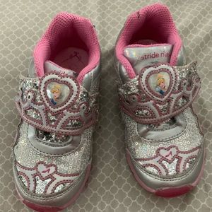 Little girls princess sneakers.  Like new